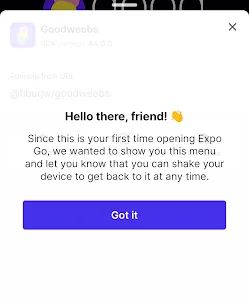 Expo Go screenshot 3