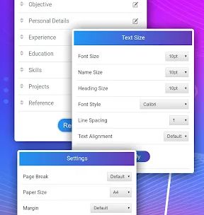 Resume - Intelligent CV maker screenshot 5