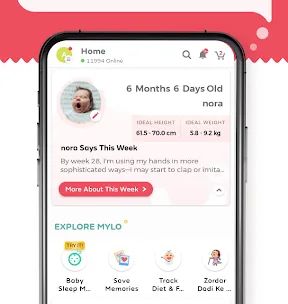 Mylo Pregnancy & Parenting App screenshot 1