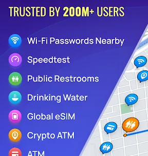 WiFi Map: Паролі WiFi + eSIM screenshot 1