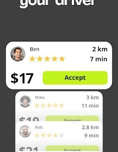 inDrive. Rides with fair fares screenshot 3