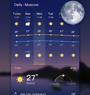 Weather Live: Weather Forecast screenshot 3