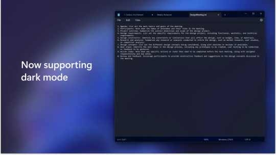 Windows Notepad screenshot 2