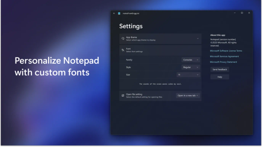 Windows Notepad screenshot 5
