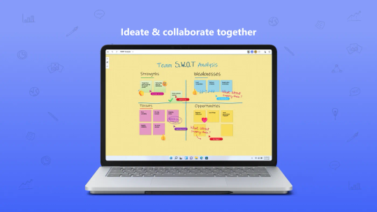 Microsoft Whiteboard screenshot 1