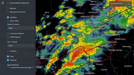 RadarScope screenshot 1