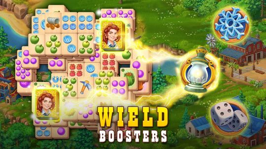 Sheriff of Mahjong: une fichas, renueva la ciudad screenshot 4