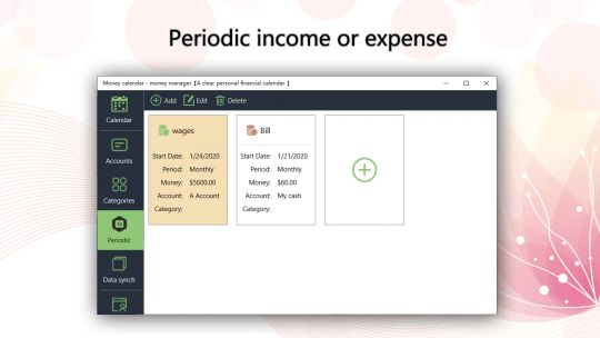 Money Manager Calendar - Spending, Budget screenshot 2