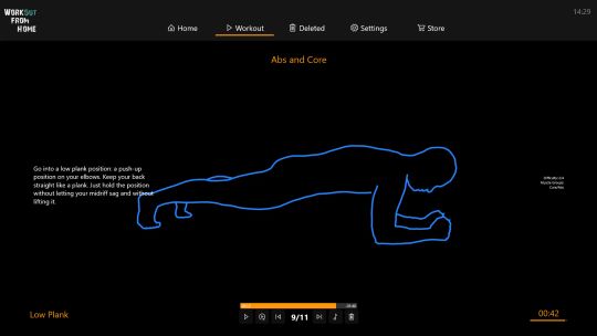 Workout From Home screenshot 2