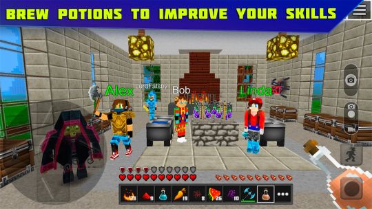 Planet of Cubes Блок Крафт screenshot 3