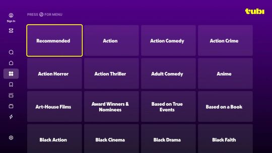 Tubi - Películas y series gratis screenshot 1