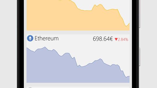 CryptoTracker screenshot 2