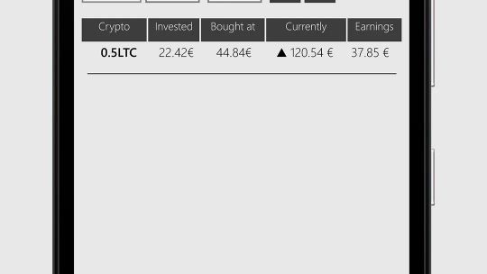 CryptoTracker screenshot 5