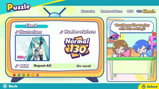 Hatsune Miku Jigsaw Puzzle screenshot 4