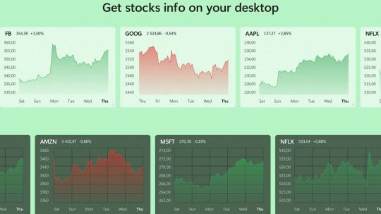 Swish (Stock Desktop Widget) screenshot 2
