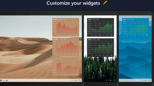 Swish (Stock Desktop Widget) screenshot 5