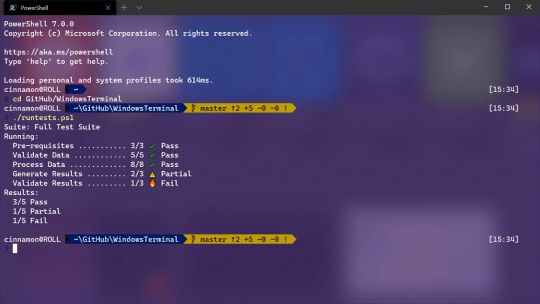 Windows Terminal Preview screenshot 1