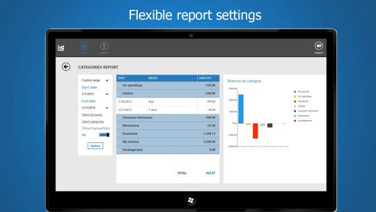 Moneygraph+ screenshot 3