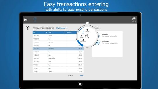 Moneygraph+ screenshot 4