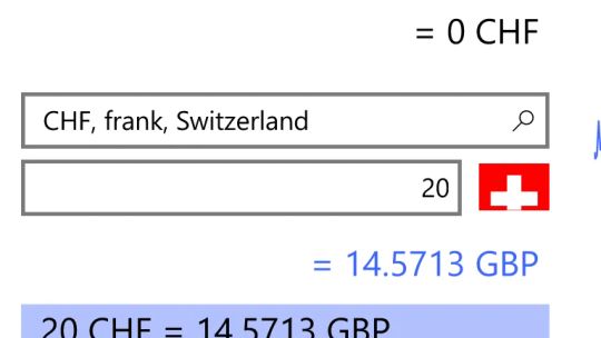 Exchange rates free screenshot 1