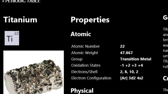 Periodic Table screenshot 1
