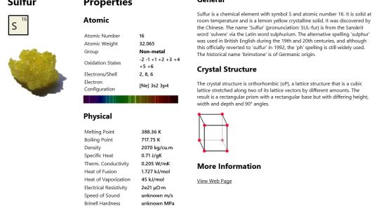 Periodic Table screenshot 2