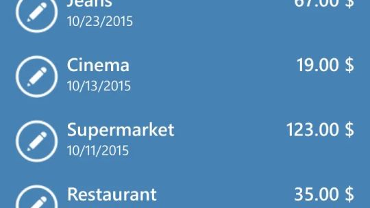Expense Spy screenshot 2