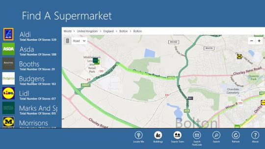 Find A Supermarket screenshot 2