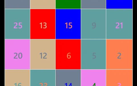 Table Shulte screenshot 2