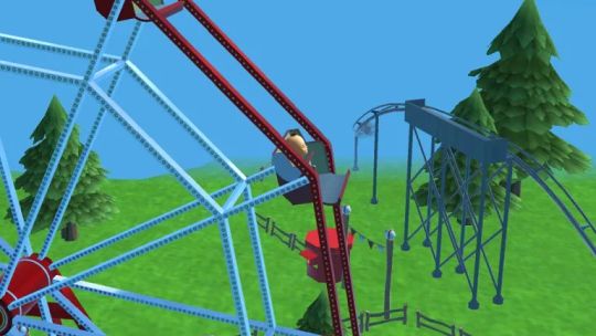 Bebé Babsy Parque De Atracciones 3D - Niño Que Habla, Montaña Rusa, Carrera De Barcos, Mago etc. screenshot 1