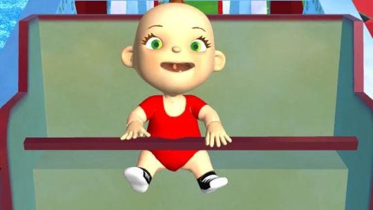 Bebé Babsy Parque De Atracciones 3D - Niño Que Habla, Montaña Rusa, Carrera De Barcos, Mago etc. screenshot 5