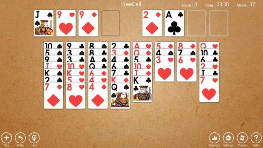 Aces FreeCell Solitaire screenshot 4