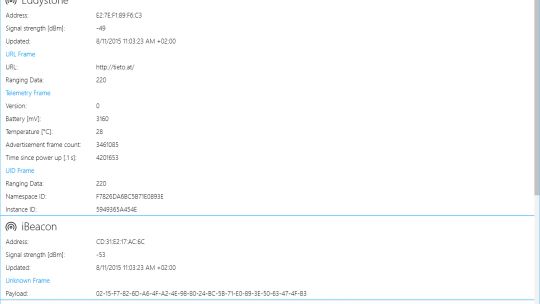 Bluetooth Beacon Interactor screenshot 1