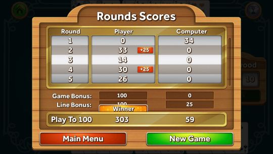 Gin Rummy Deluxe screenshot 1