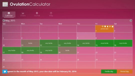 OvulationCalculator screenshot 1