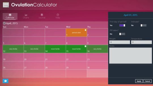OvulationCalculator screenshot 3
