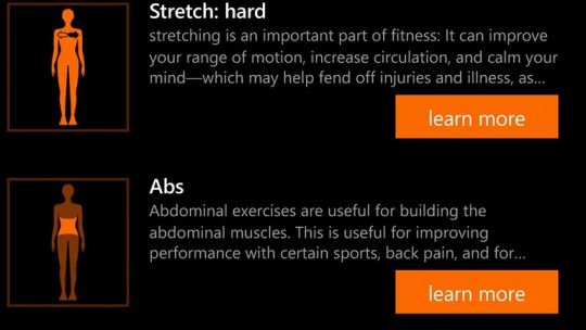 Perfect Workout screenshot 5