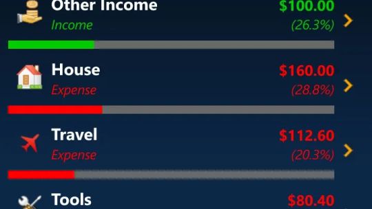 MoneyBook screenshot 1
