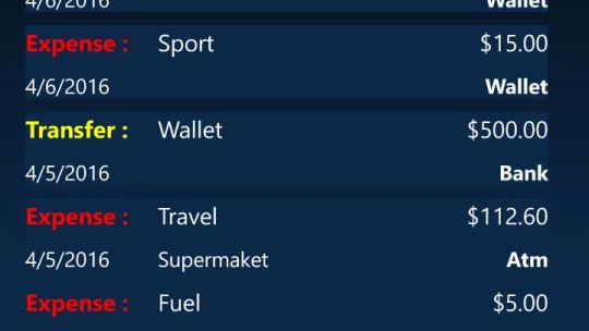 MoneyBook screenshot 5