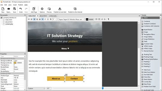 RocketCake Responsive Website Designer Free screenshot 4