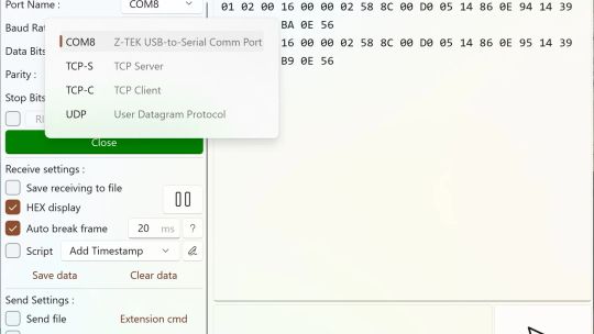 Serial Debug Assistant screenshot 1