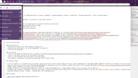 Serris Code Editor screenshot 1