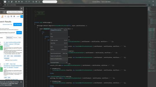 Serris Code Editor screenshot 4