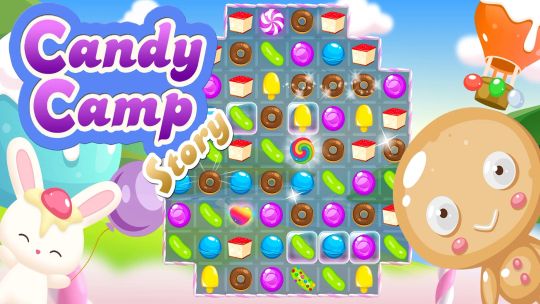 Candy Camp Story screenshot 1