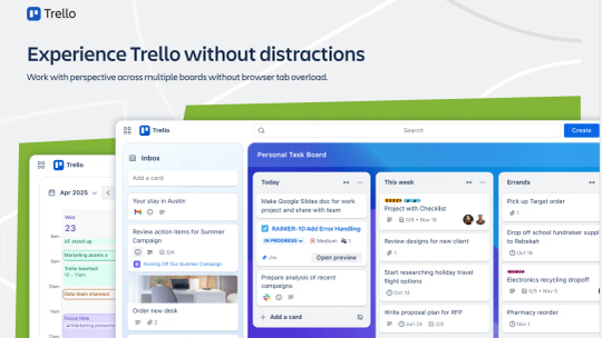 Trello screenshot 1