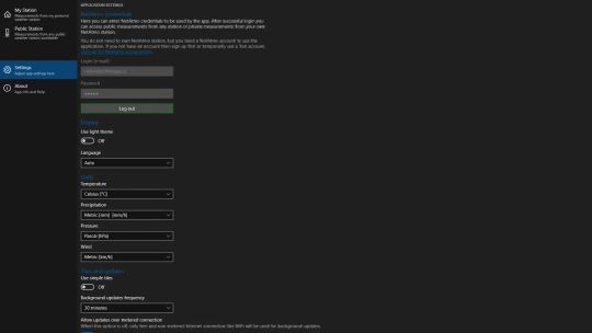 MeteoStation screenshot 5