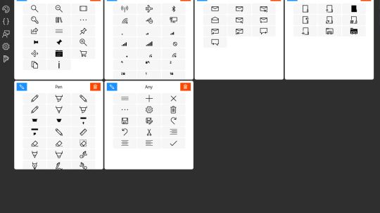 UWP Segoe MDL2 Assets screenshot 1
