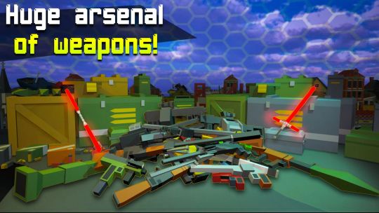 Pixel Fury: Multiplayer in 3D screenshot 1