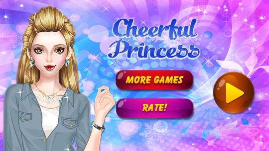 Cheerful Princess Makeup Game screenshot 5
