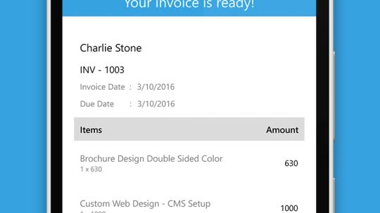 Free Invoice Generator screenshot 3